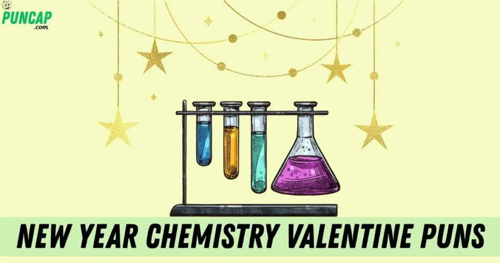 New Year Chemistry Valentine Puns