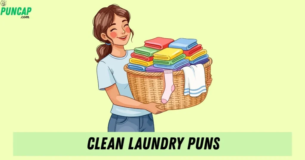 Clean Laundry Puns