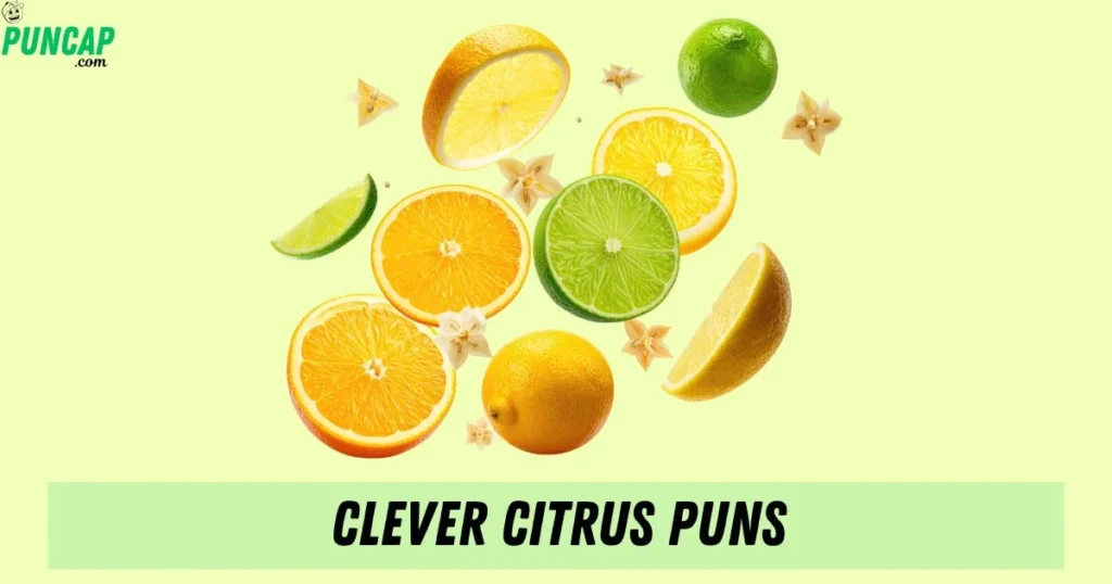 Clever Citrus Puns