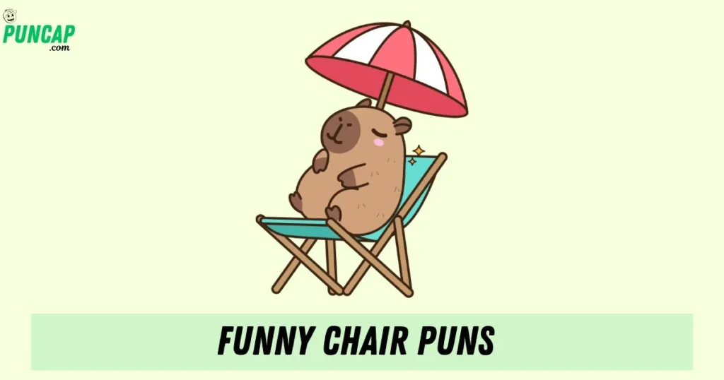 Funny Chair Puns
