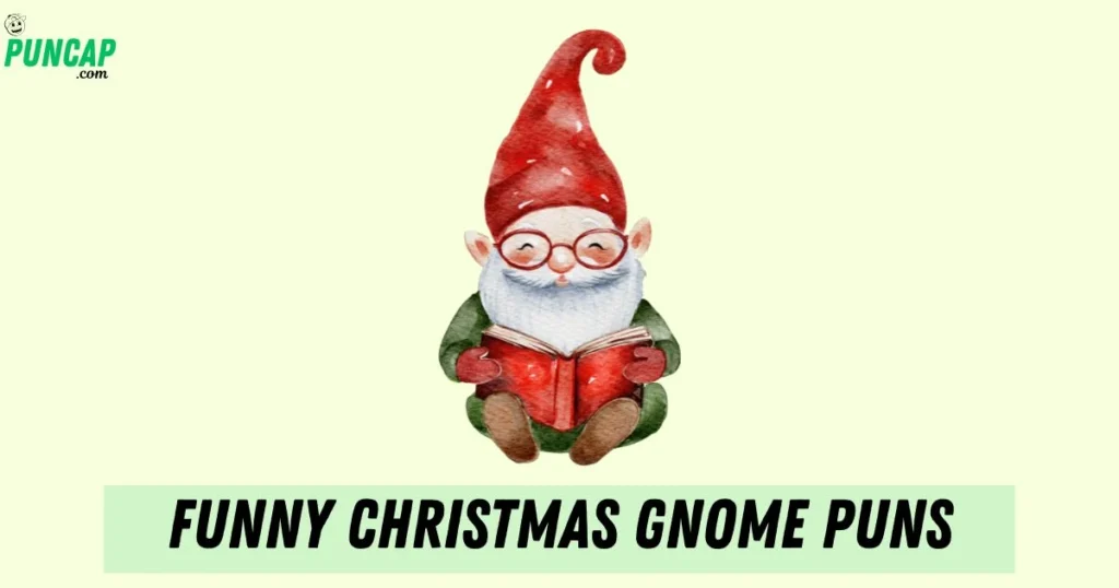 Funny Christmas Gnome Puns