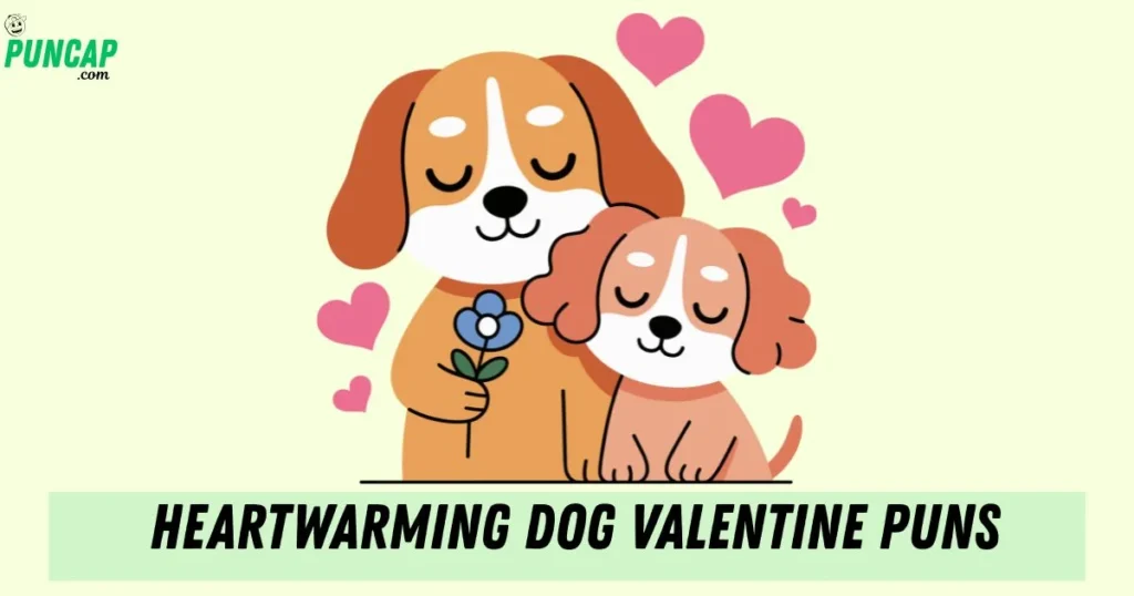 Heart Warming Dog Valentine Puns
