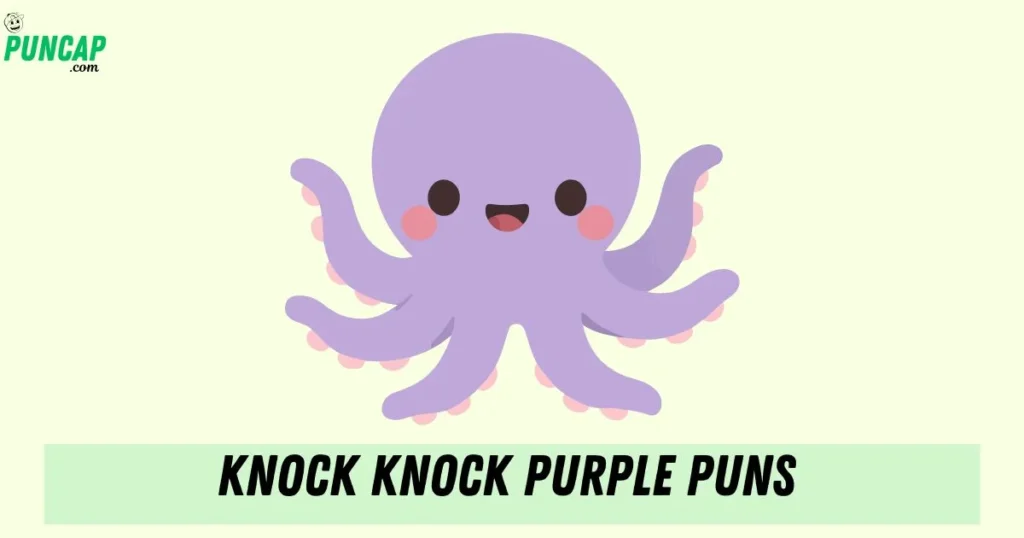 Knock Knock Purple Puns