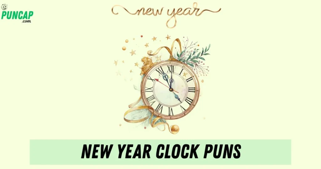 New Year Clock Puns