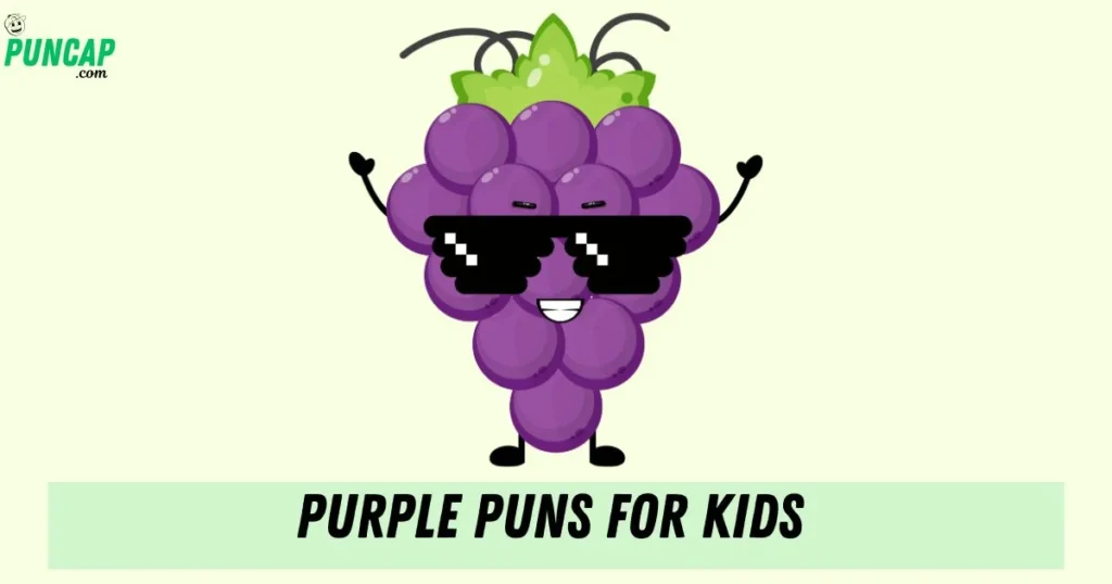 Purple Puns For Kids