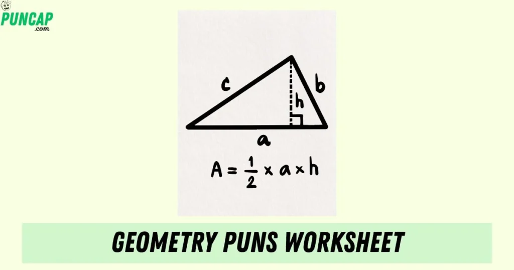 Geometry Puns Worksheet
