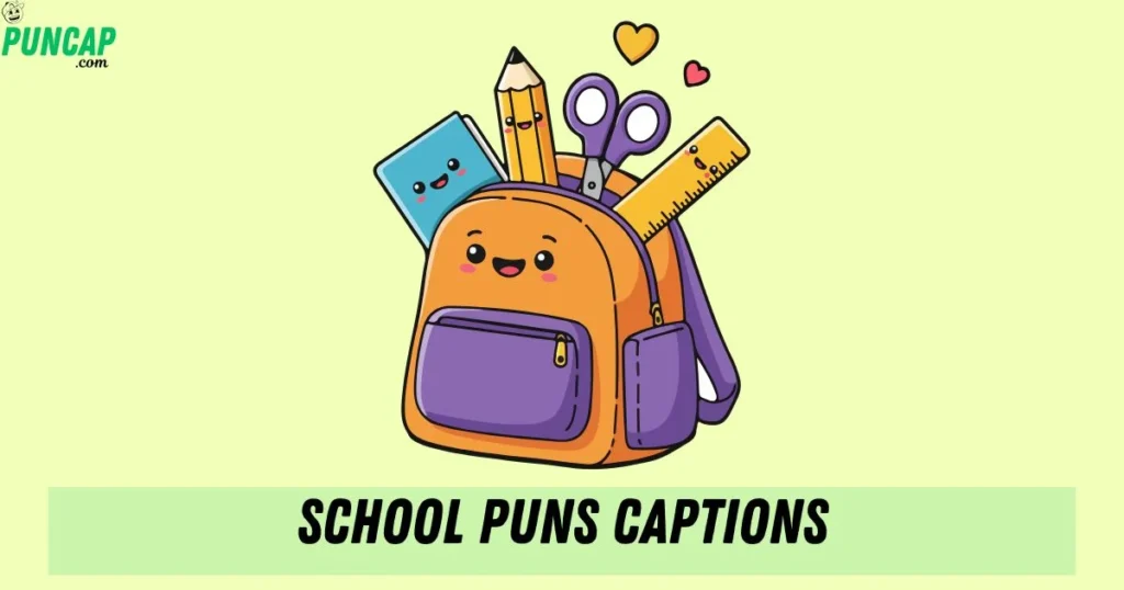School Puns Captions