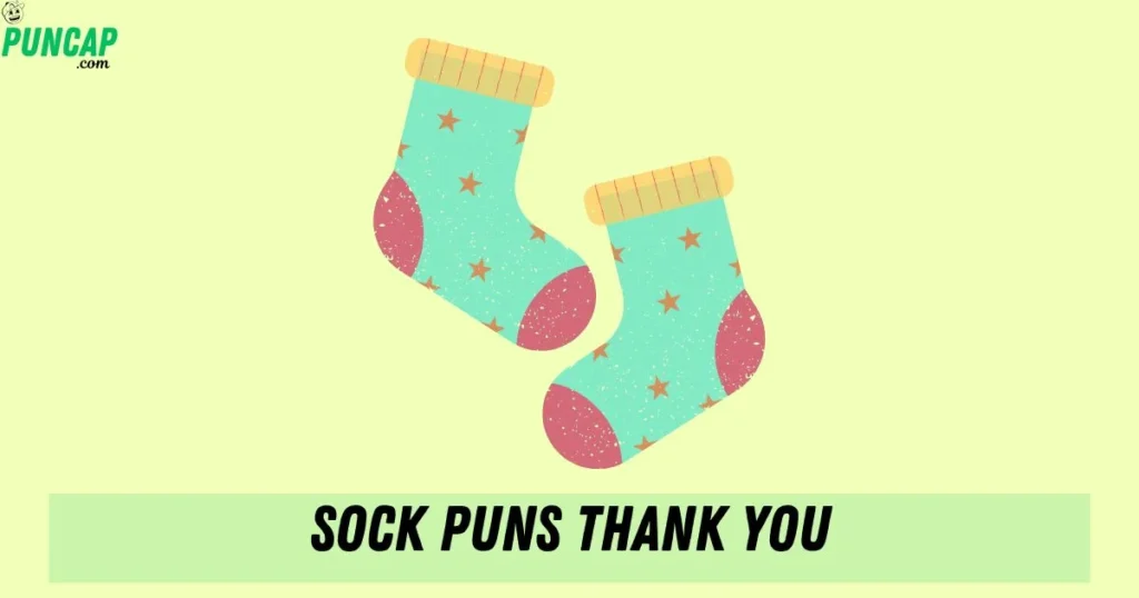 Sock Puns Thank You
