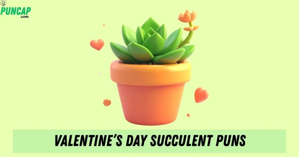 Valentines Day Succulent Puns