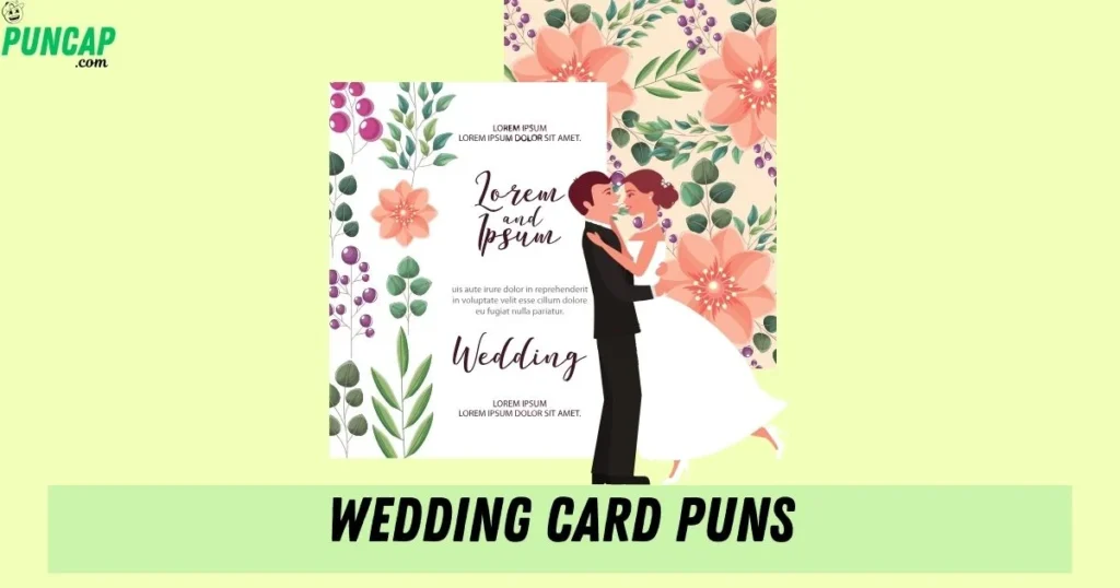 Wedding Card Puns