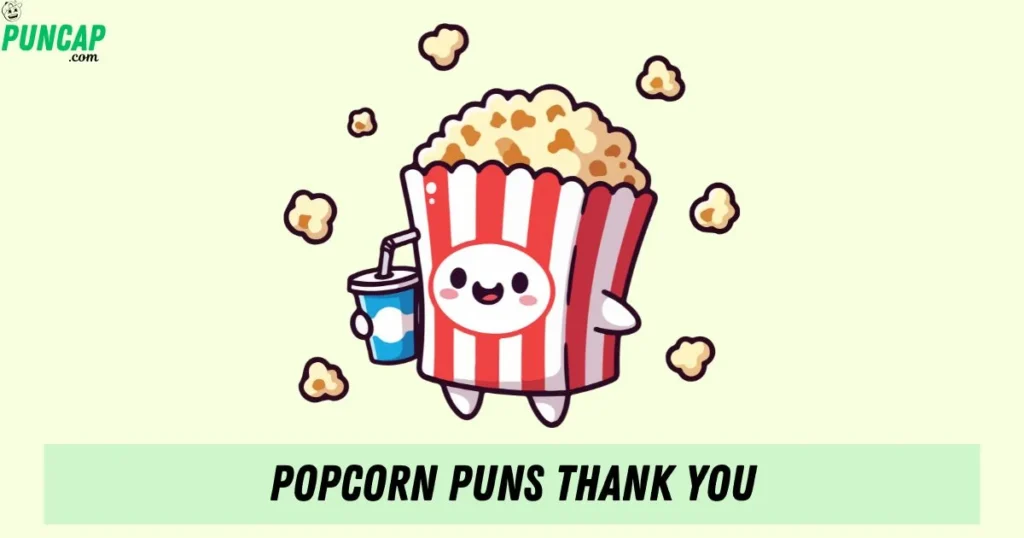 Popcorn Puns Thank You