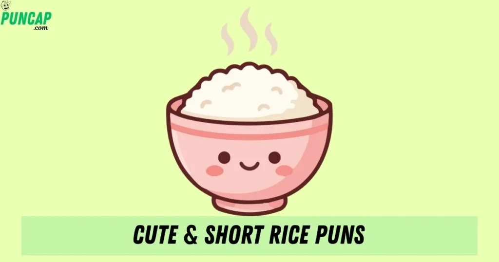 Cute And Short Rice Puns