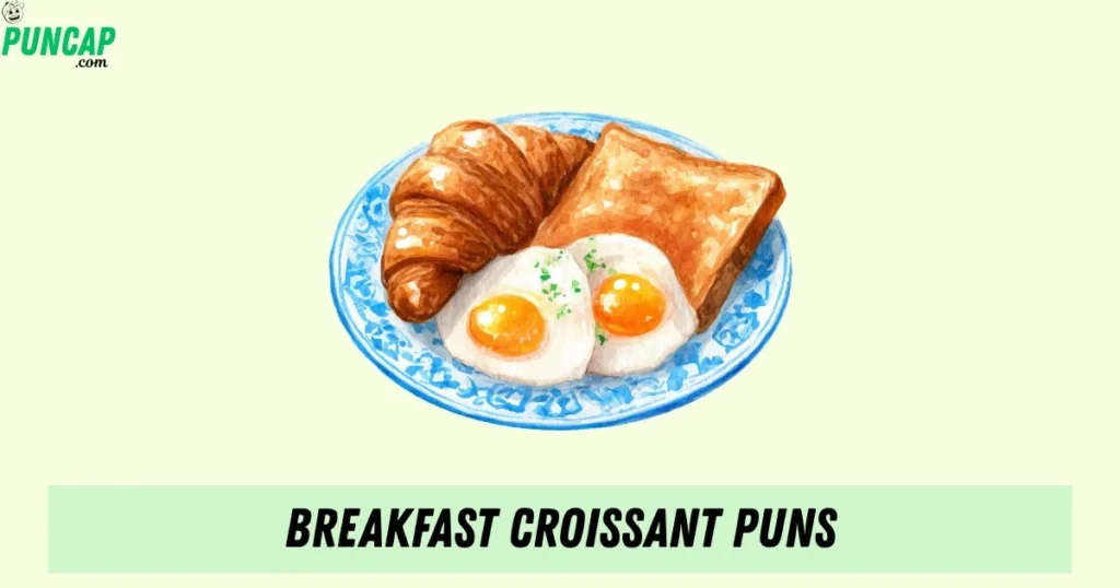 Breakfast Croissant Puns