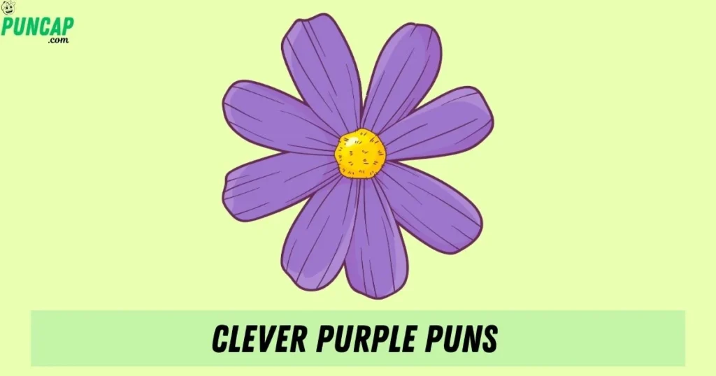 Clever Purple Puns