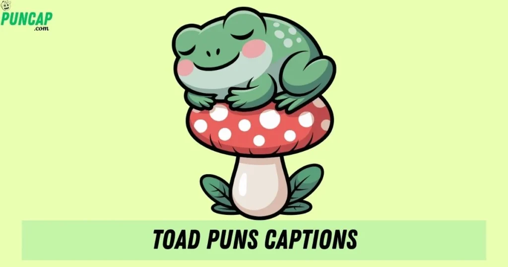 Toad Puns Captions