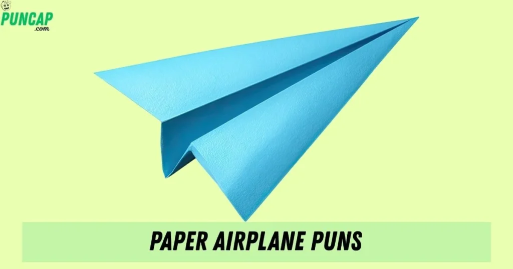Paper Airplane Puns