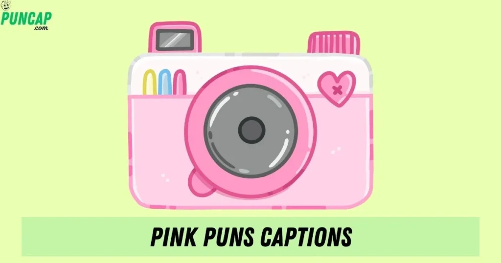 Pink Puns Captions
