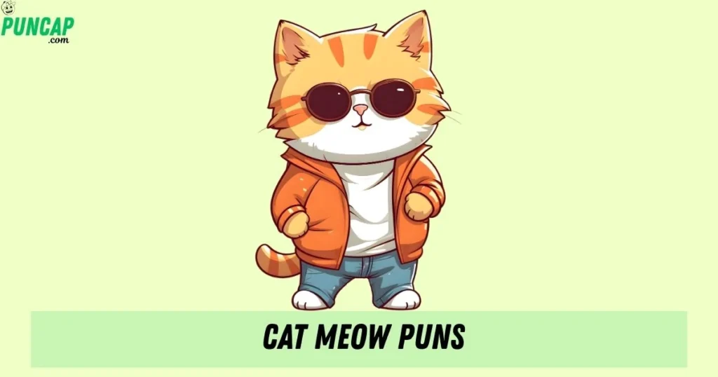 Cat Meow Puns