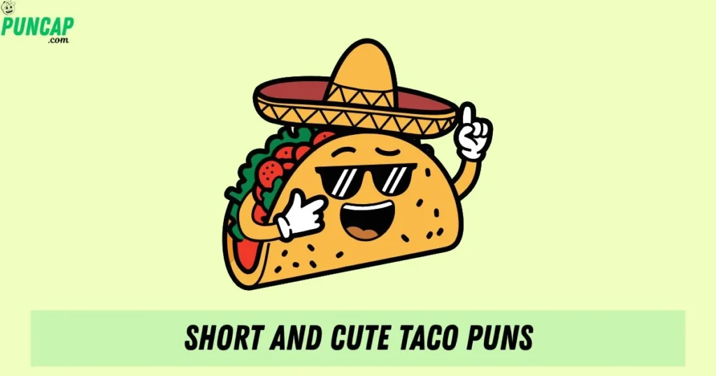 Short And Cute Taco Puns