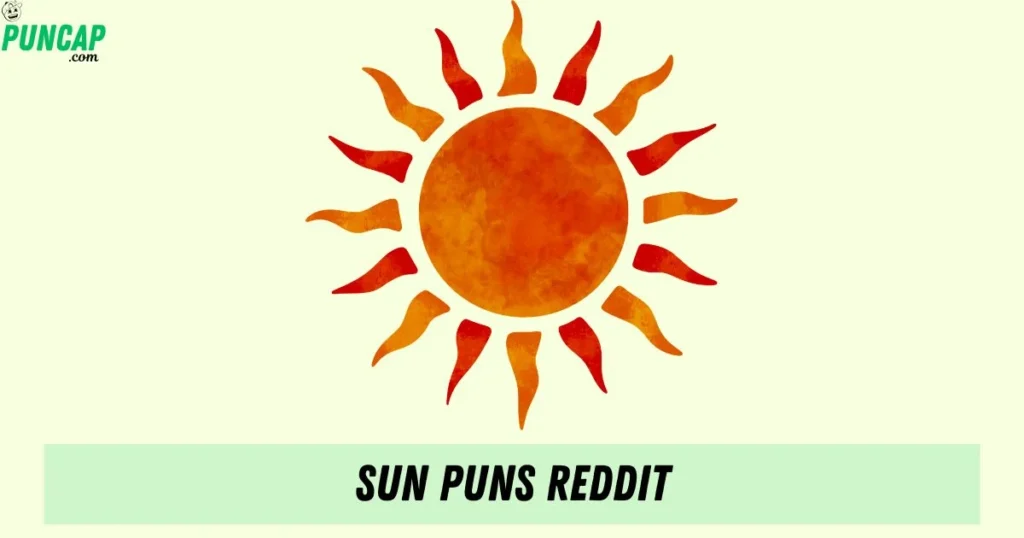 Sun Puns Reddit