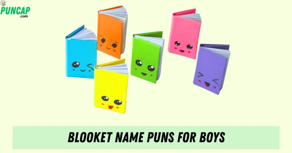 Blooket Name Puns For Boys