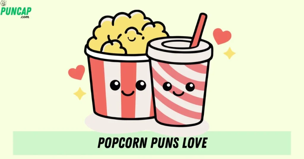 Popcorn Puns Love